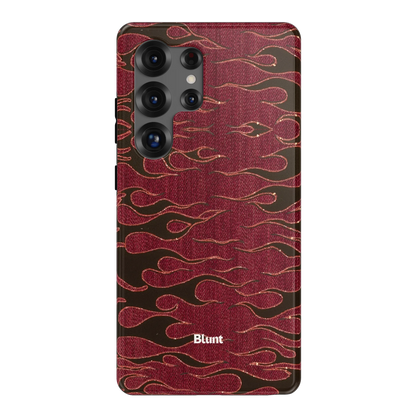 Crimson Fire Samsung Case