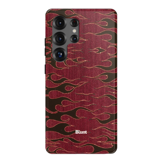 Crimson Fire Samsung Case