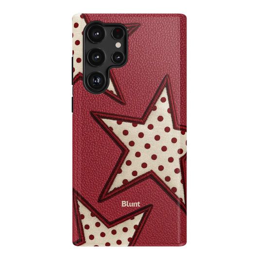 Cherry Polka Star Samsung Case