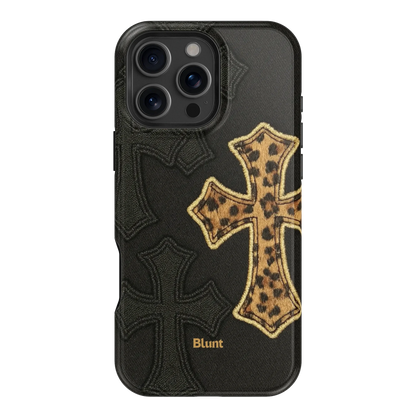 Cheetah Cross iPhone Case