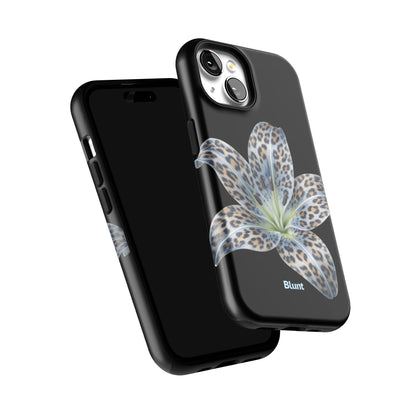 Blue-Leopard-Bloom-iphone-case-iPhone 15-5