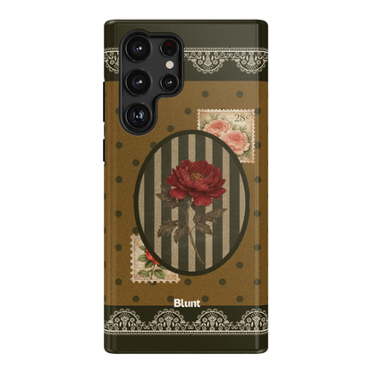 DOTTED-FLORA-samsung-case-S22 Ultra-1