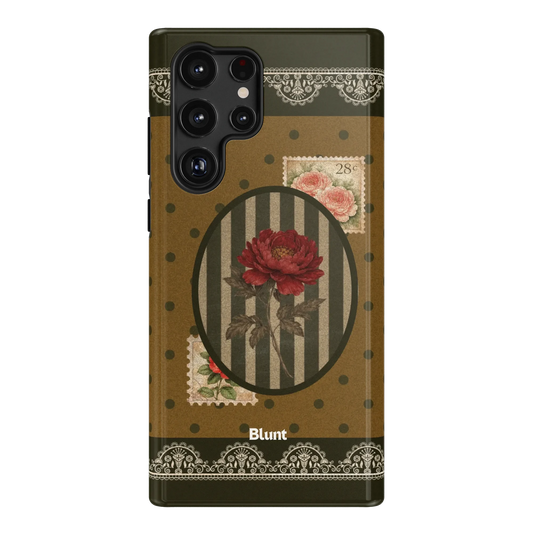 DOTTED-FLORA-samsung-case-S22 Ultra-1