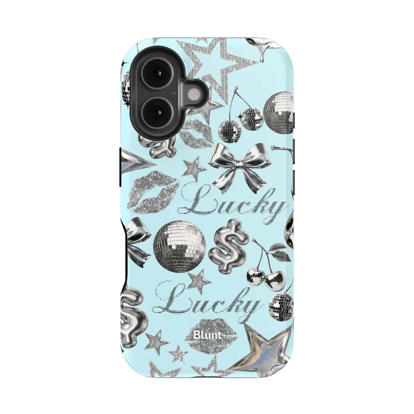 Lucky Baby Blue iPhone Case