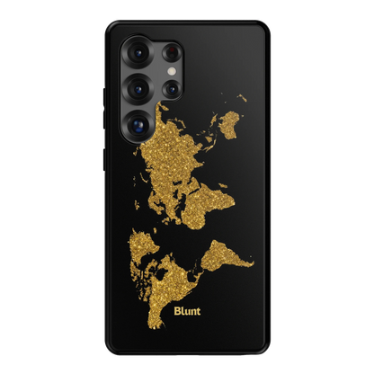 Golden-Border-samsung-case-Galaxy S25 Ultra-1