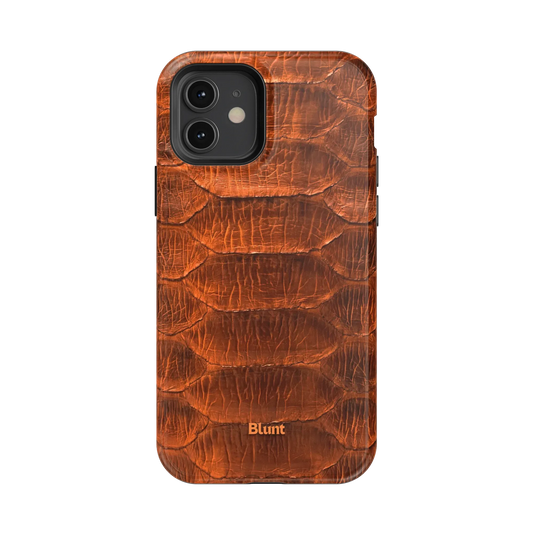 Auburn Python iPhone Case