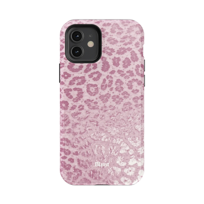 Vintage Rose Leopard iPhone Case