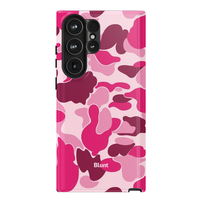 Pink Camo Samsung Case