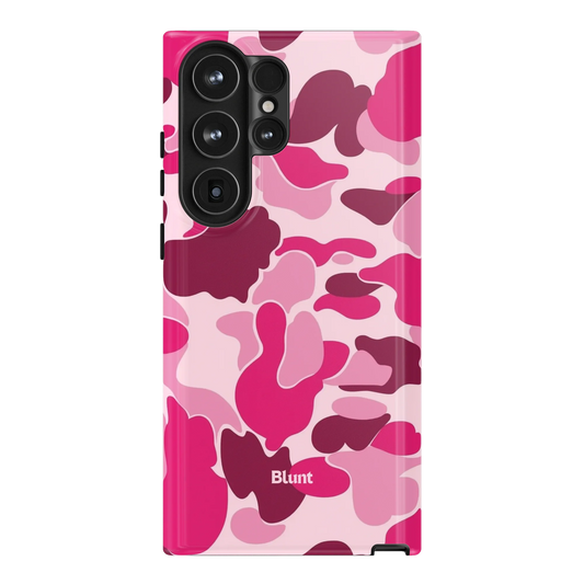 Pink Camo Samsung Case