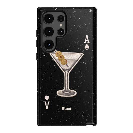 Black Dirty Martini Samsung Case
