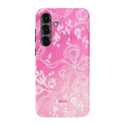 Pink-Lacewave-samsung-case-Galaxy S25 Plus-1