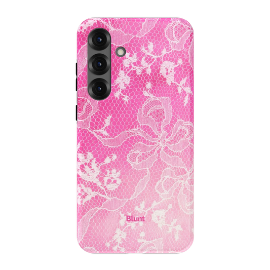 Pink-Lacewave-samsung-case-Galaxy S25 Plus-1