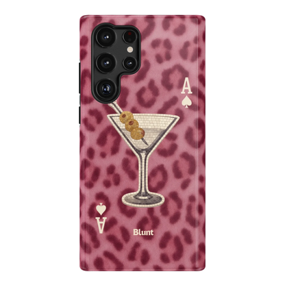 Pink Cheetah Dirty Martini Samsung Case