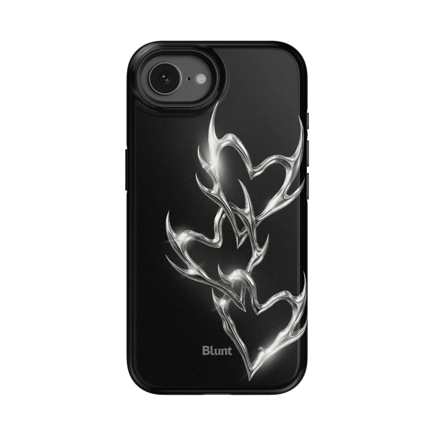 Chrome Flame iPhone Case