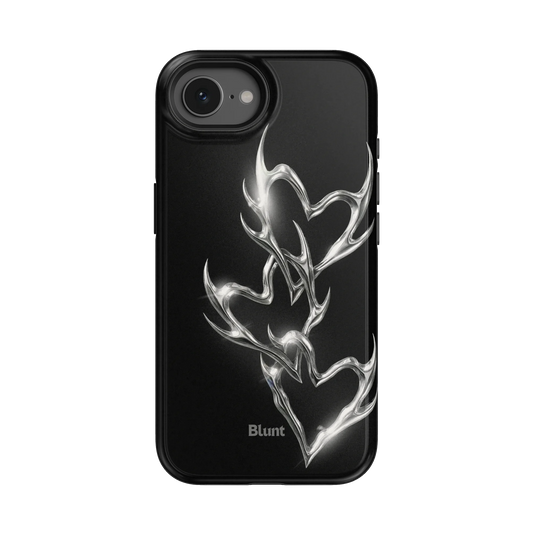 Chrome Flame iPhone Case