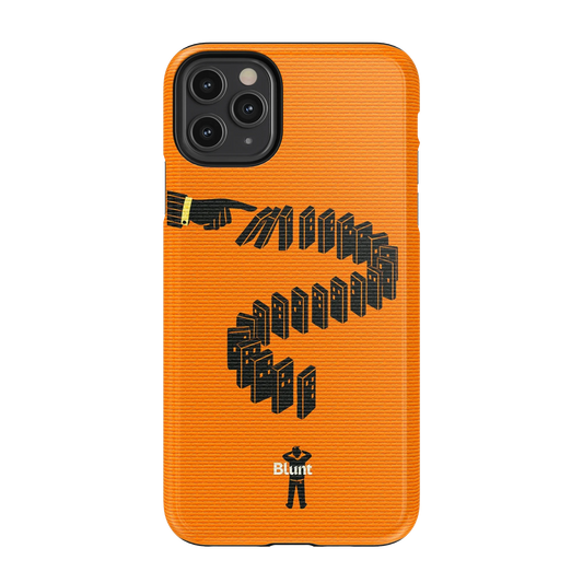 Domino Run iPhone Case