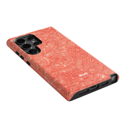 Coral-Glam-samsung-case-Galaxy S24 Ultra-2