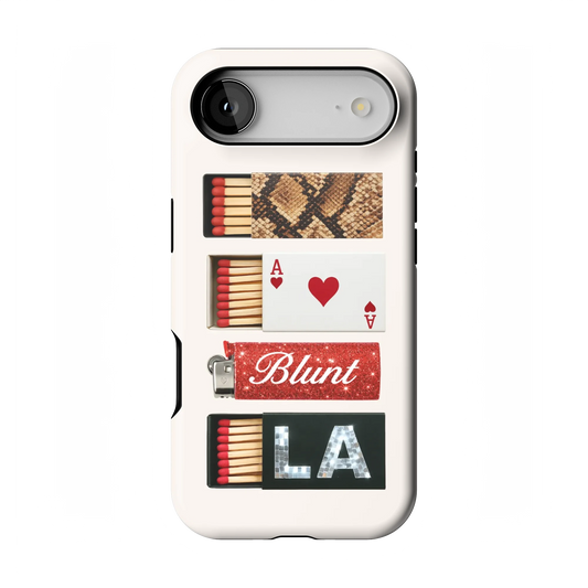 Cream Match iPhone Case