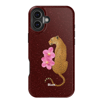 Burgundy Cleo iPhone Case