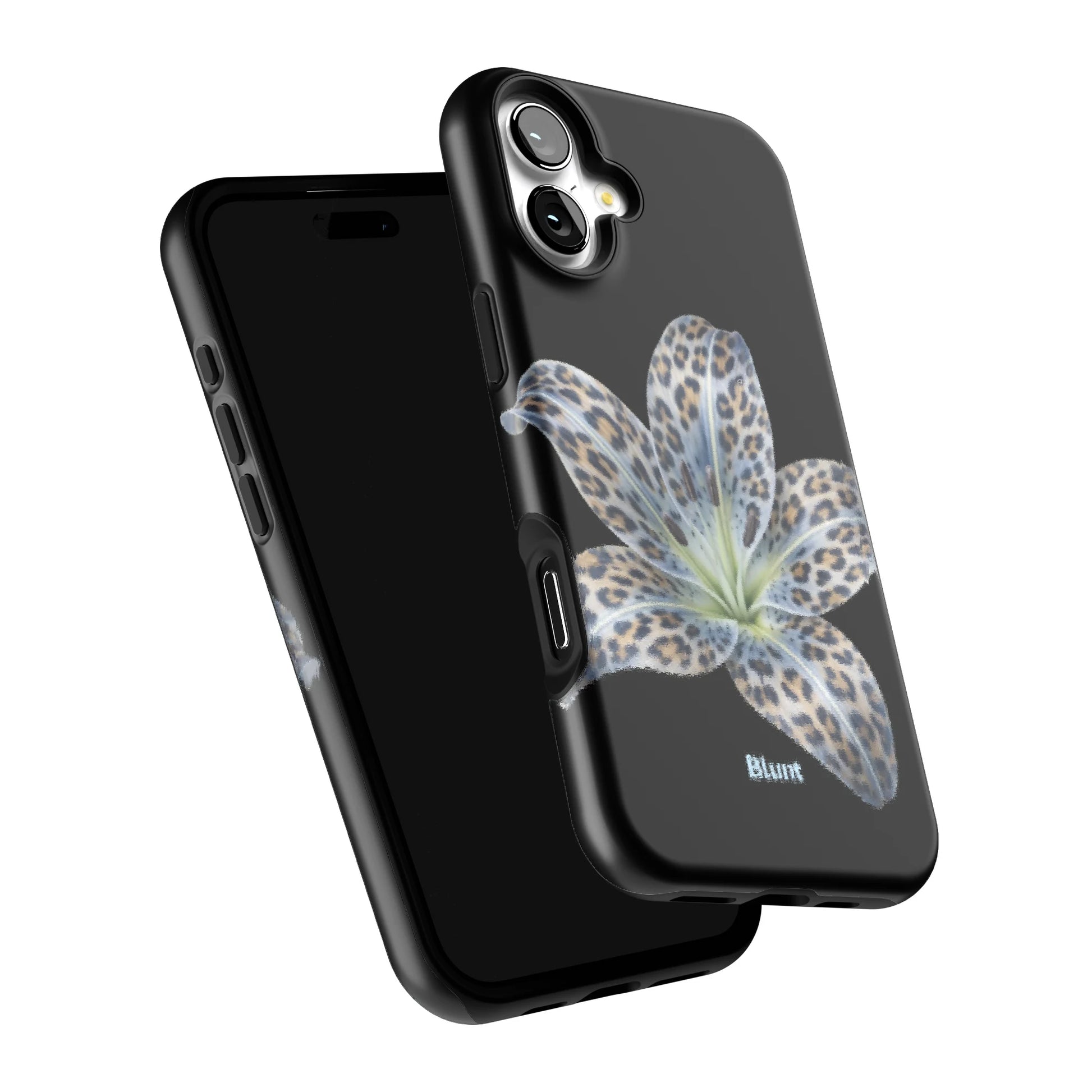 Blue-Leopard-Bloom-iphone-case-iPhone 16 Plus-5