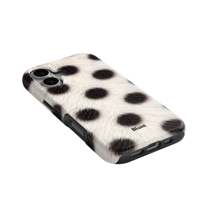 Polka Fuzz iPhone Case