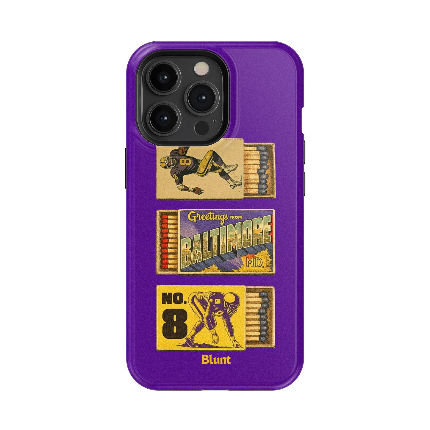 B'More Football iPhone Case
