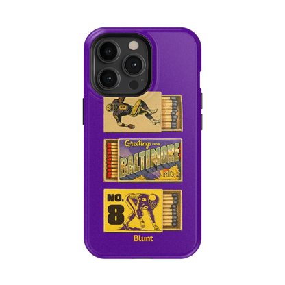 B'More Football iPhone Case