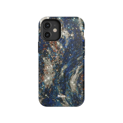 Midnight Marble iPhone Case
