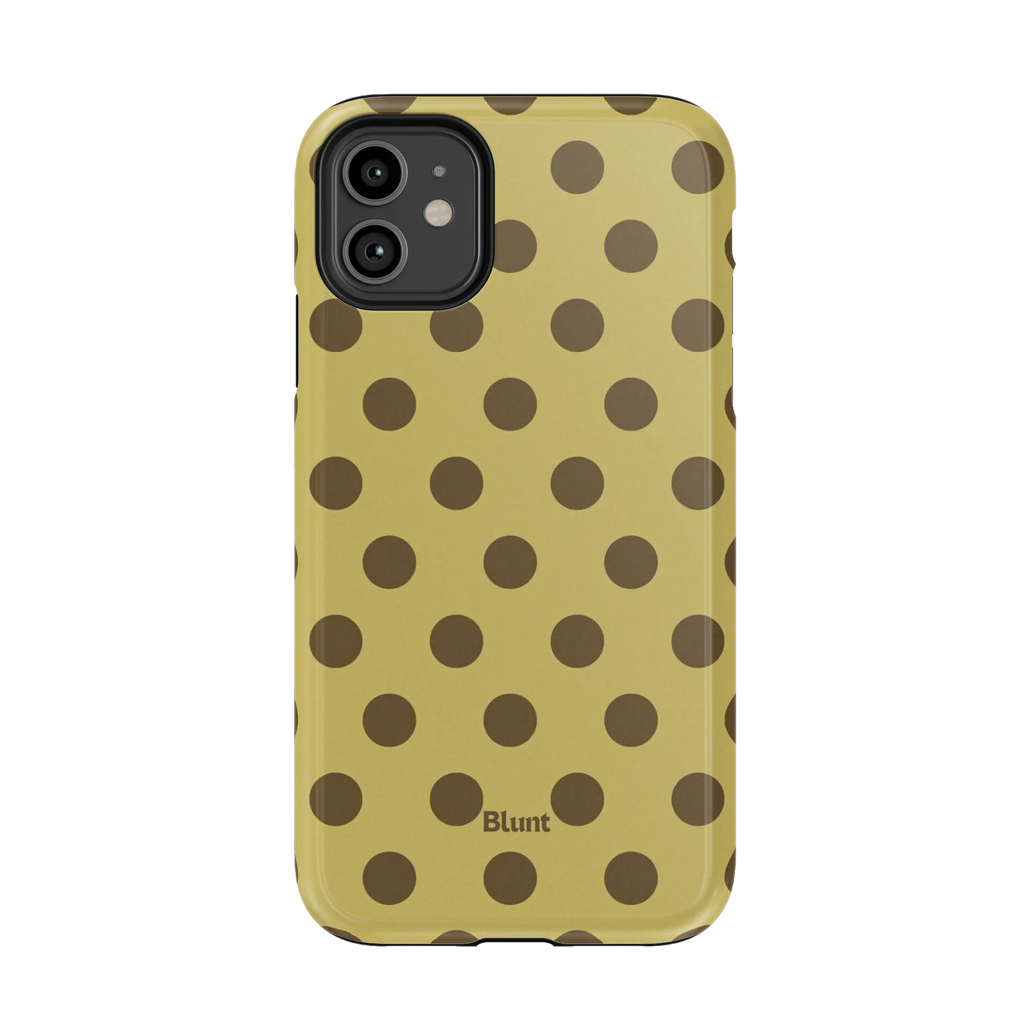 Sage Toffee Dot iPhone Case