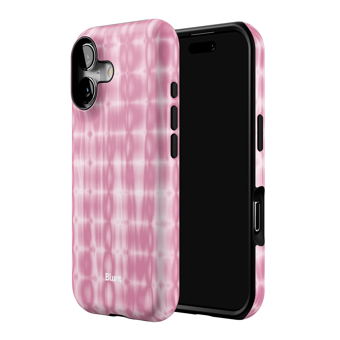 Pink Ripple iPhone Case