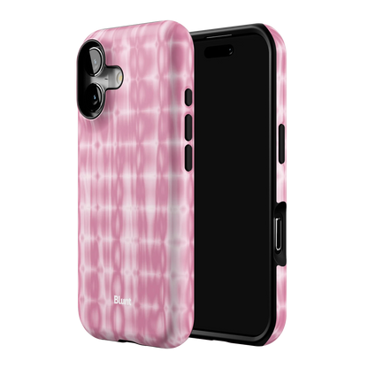 Pink Ripple iPhone Case