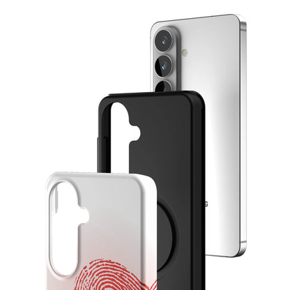 Heart-Print-White-samsung-case-Galaxy S26-3
