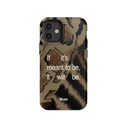 Meant To Be iPhone Case
