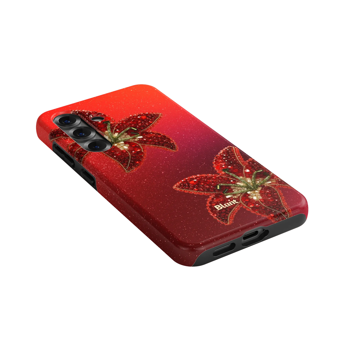 Scarlet Petals Samsung Case