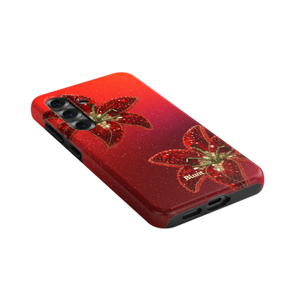 Scarlet Petals Samsung Case