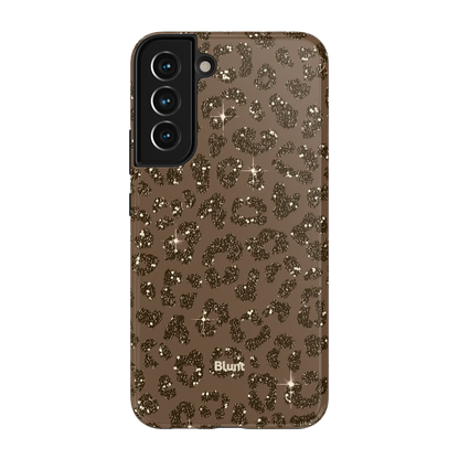 Brown Cheetah Print Samsung Case