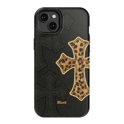 Cheetah Cross iPhone Case