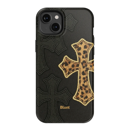 Cheetah Cross iPhone Case