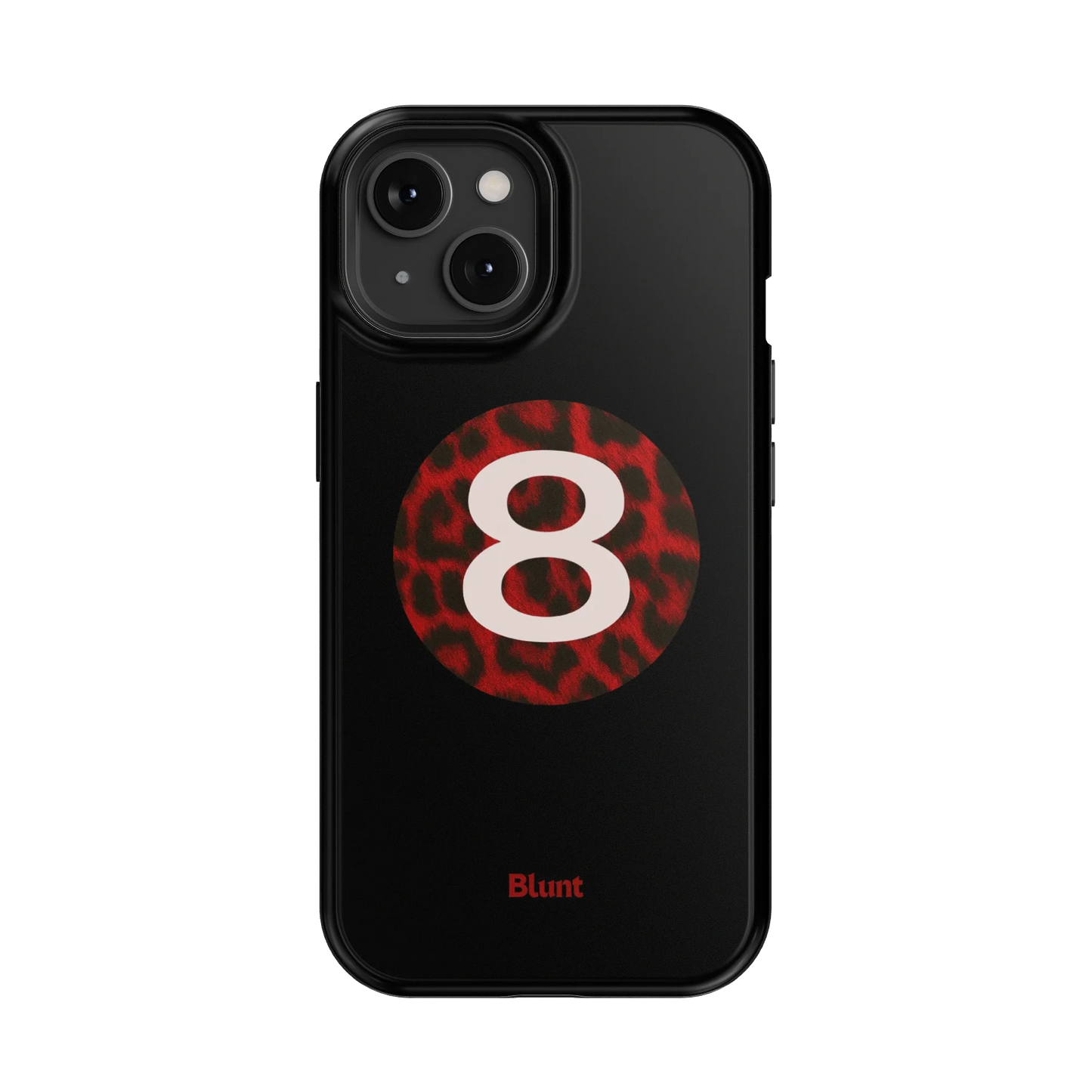 Red Cheetah Magic 8 iPhone Case