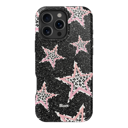 Pink Zebra Stars iPhone Case