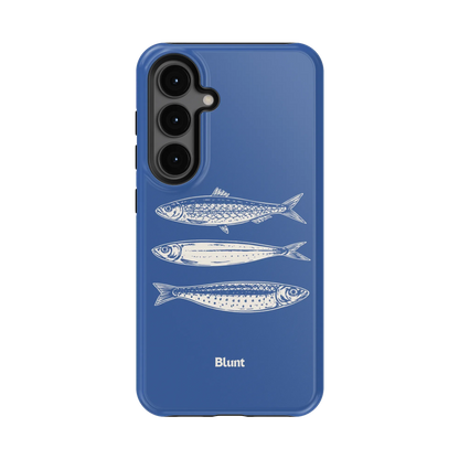 Blue Fins Samsung Case