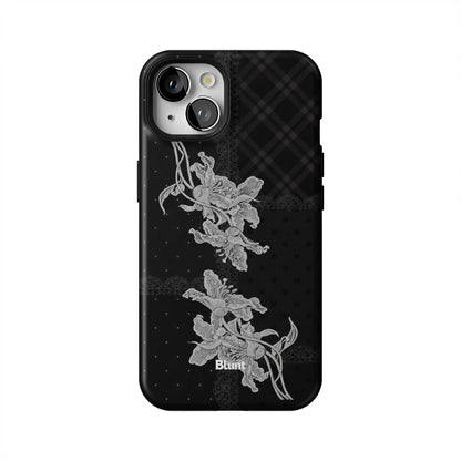 NOIR-PETALS-iphone-case-iPhone 13-1