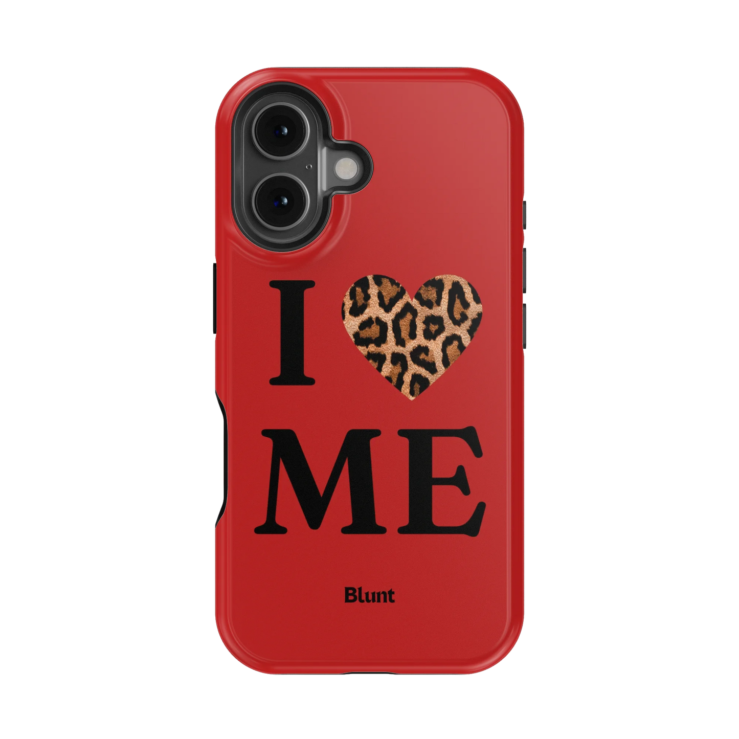 Red I Love Me iPhone Case