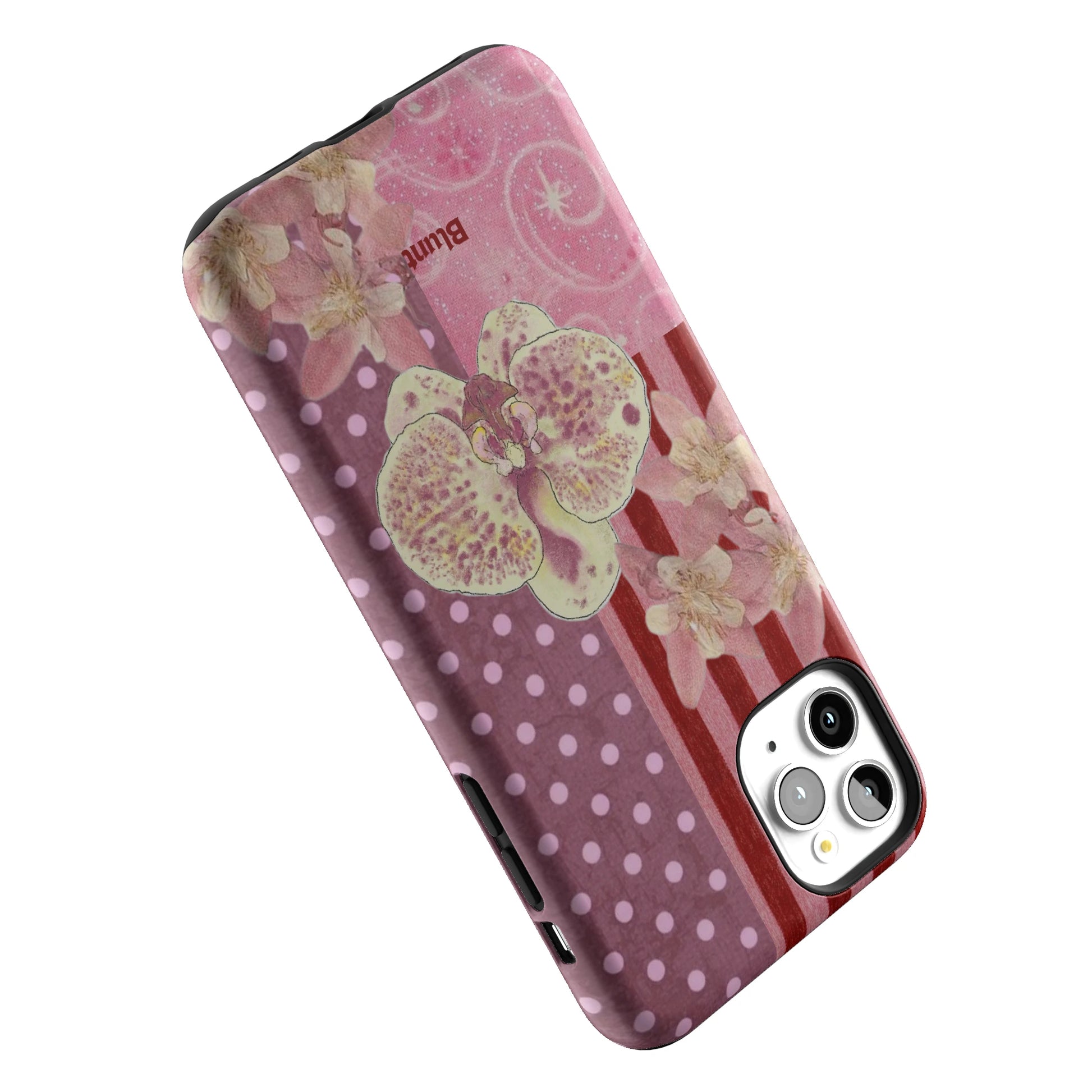 Rose Polka iPhone Case gallery - Iphone_11_Pro_Max_5