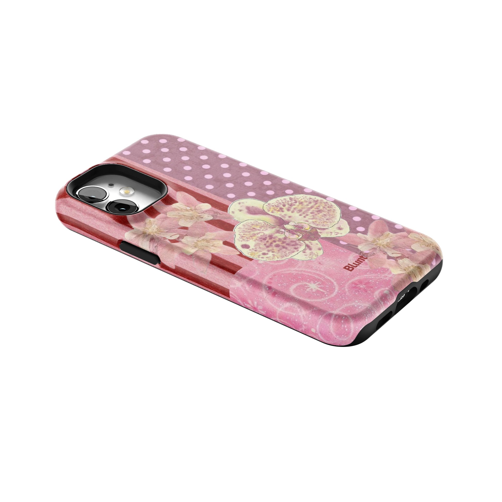 Rose Polka iPhone Case gallery - Iphone_12_Mini_Air_Plus_2