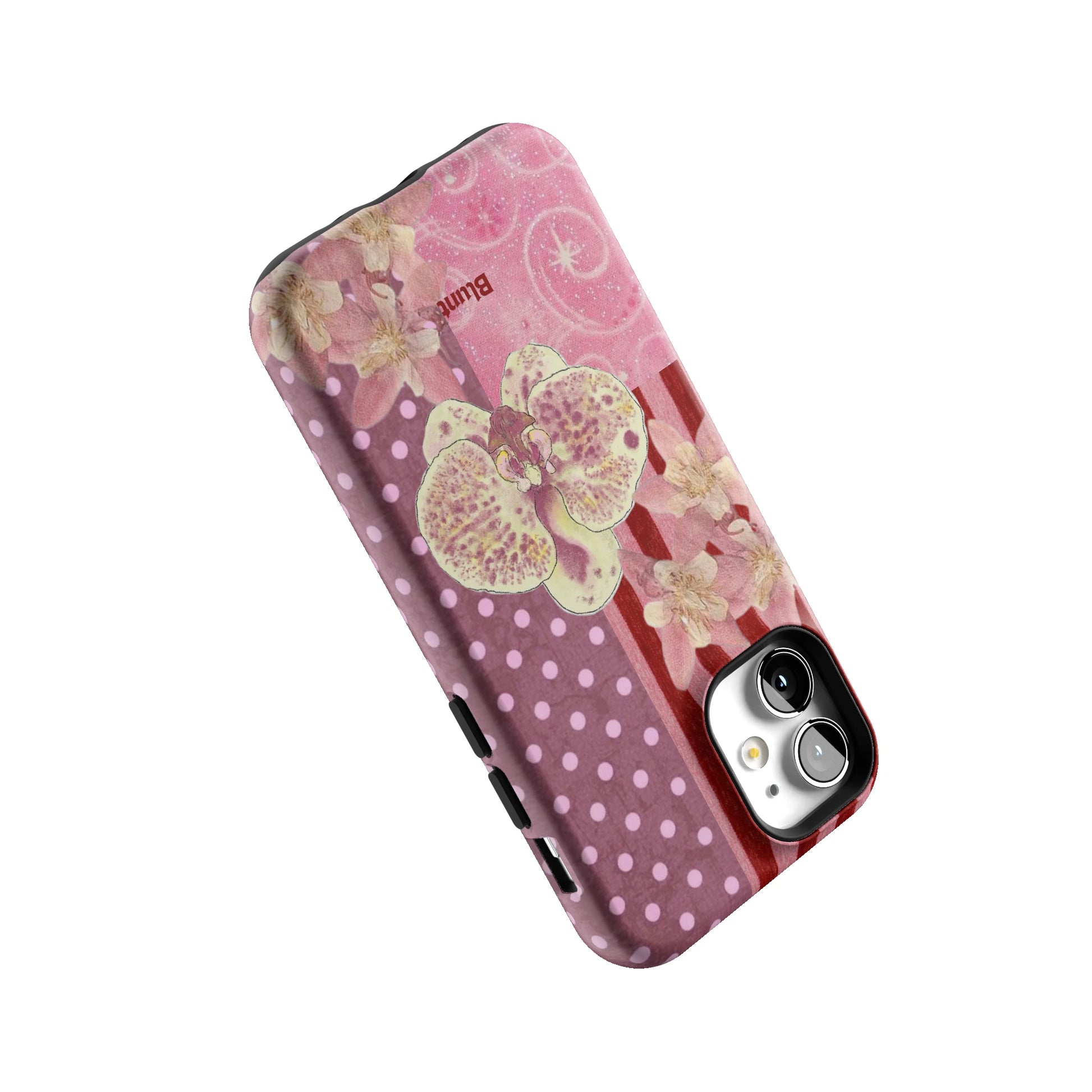Rose Polka iPhone Case gallery - Iphone_12_Mini_Air_Plus_5