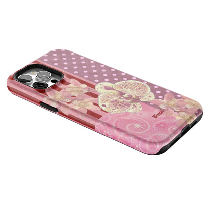 Rose Polka iPhone Case gallery - Iphone_12_Pro_Max_2