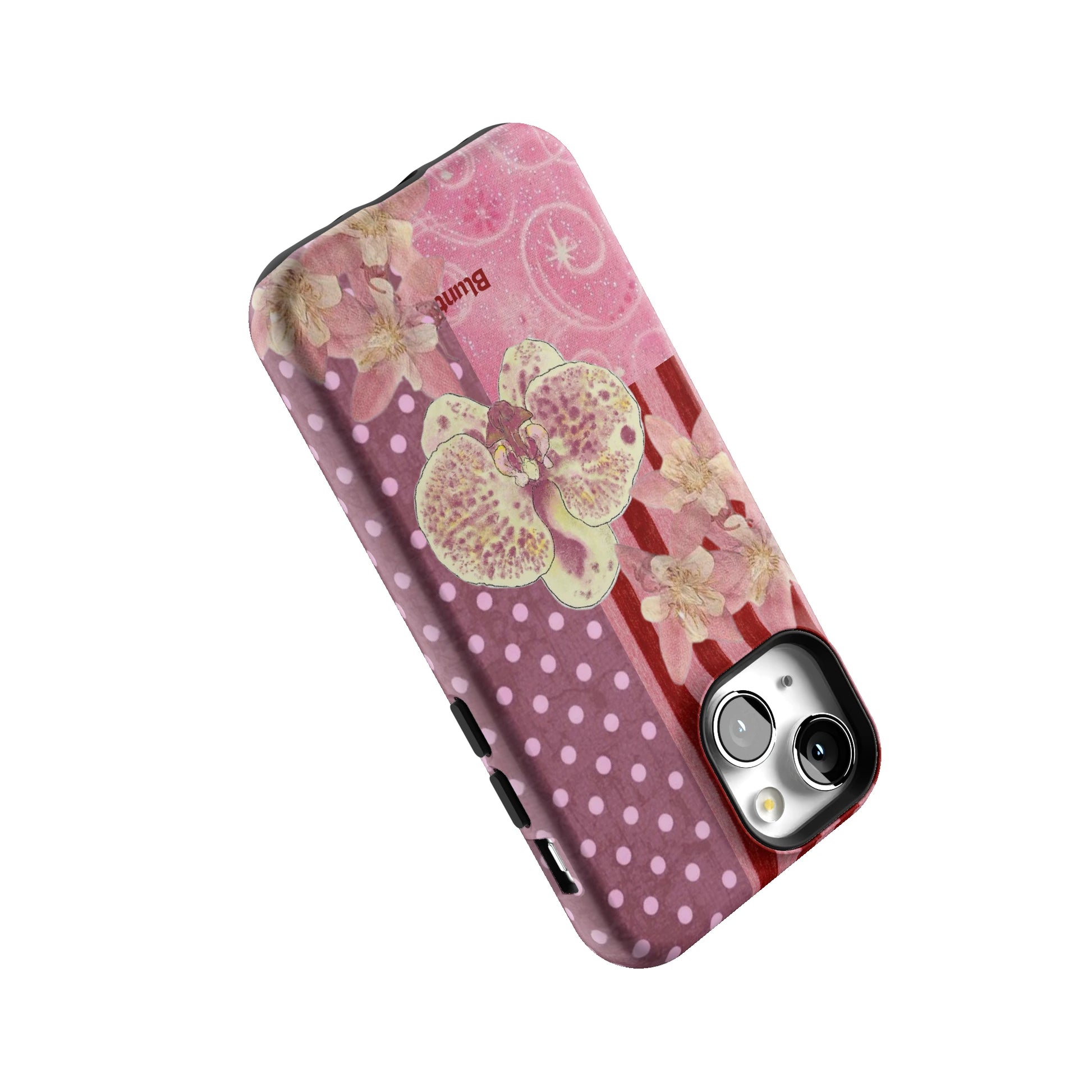 Rose Polka iPhone Case gallery - Iphone_13_Mini_Air_Plus_5