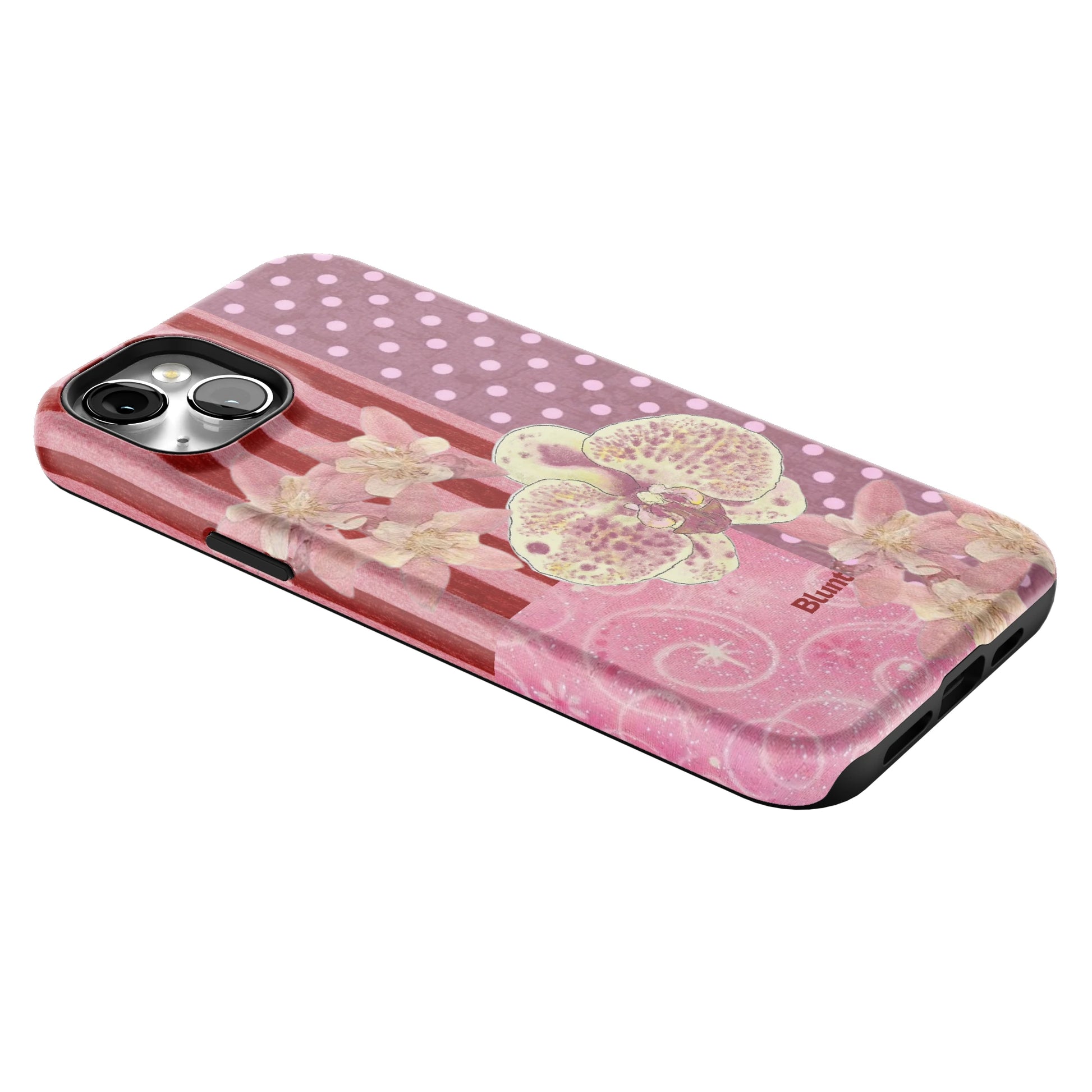 Rose Polka iPhone Case gallery - Iphone_14_Mini_Air_Plus_2
