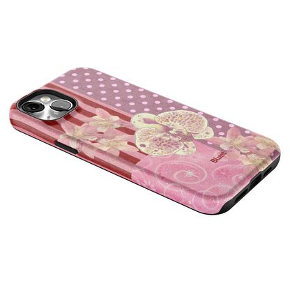 Rose Polka iPhone Case gallery - Iphone_14_Mini_Air_Plus_2